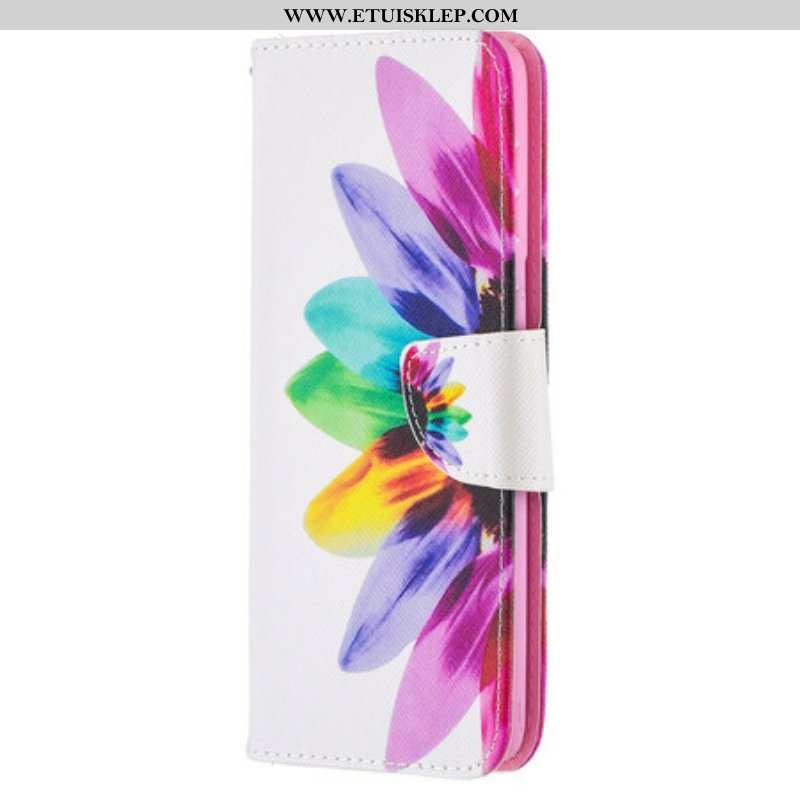 Etui Folio do Samsung Galaxy S21 Plus 5G Akwarela Kwiat